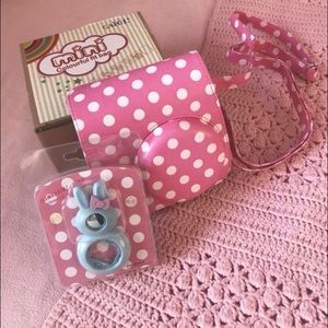 💖🐰 Instax Mini 8/9 Case and Close up selfie lens